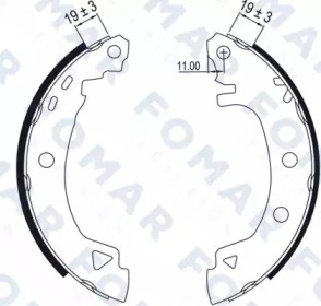 FOMAR FRICTION FO 0425